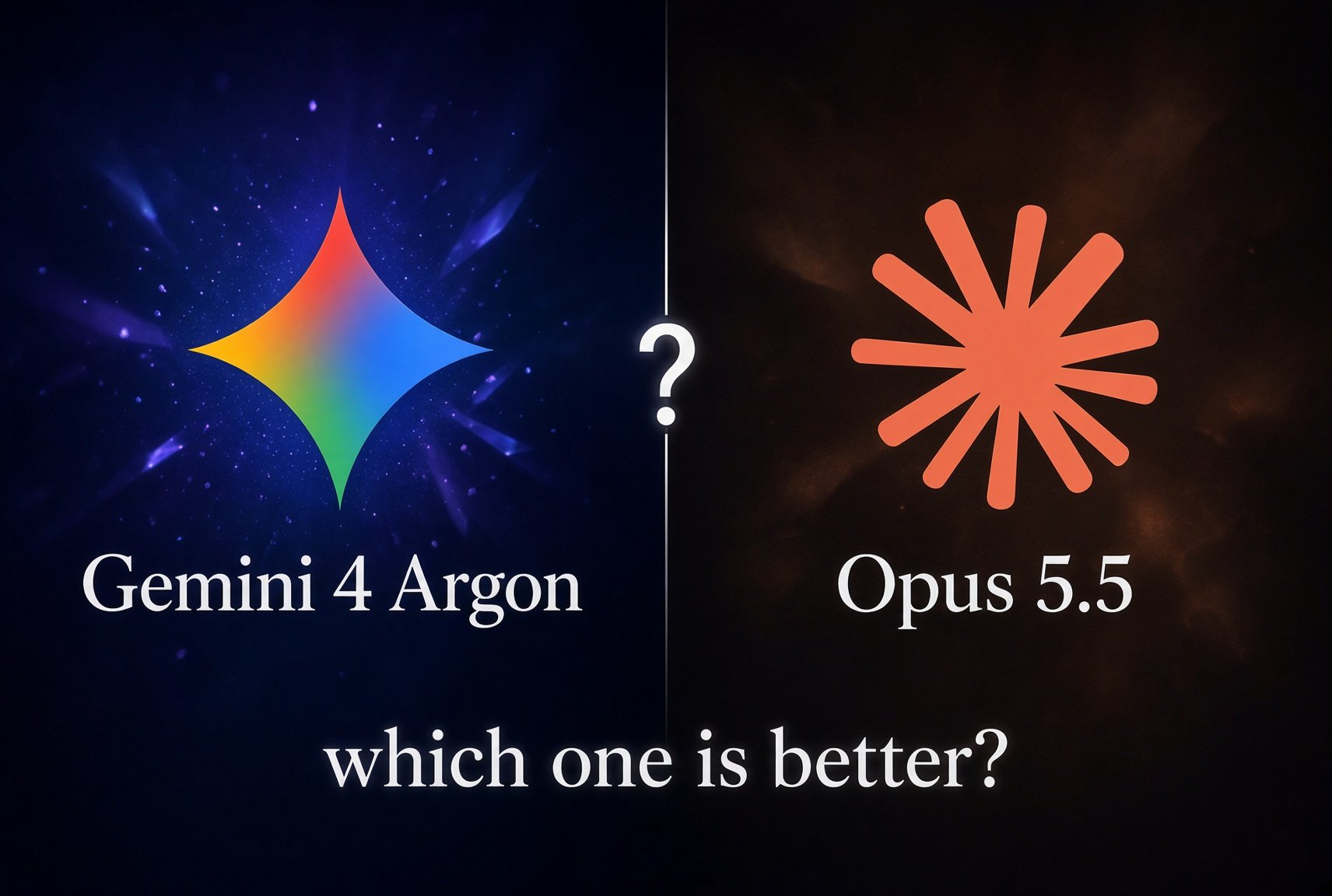 Poll asks whether Gemini 4 Argon or Opus 5.5 is better