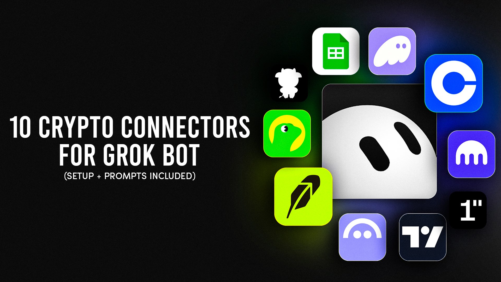 Coin Bureau 整理 Grok Bot 炒币的 10 个连接器
