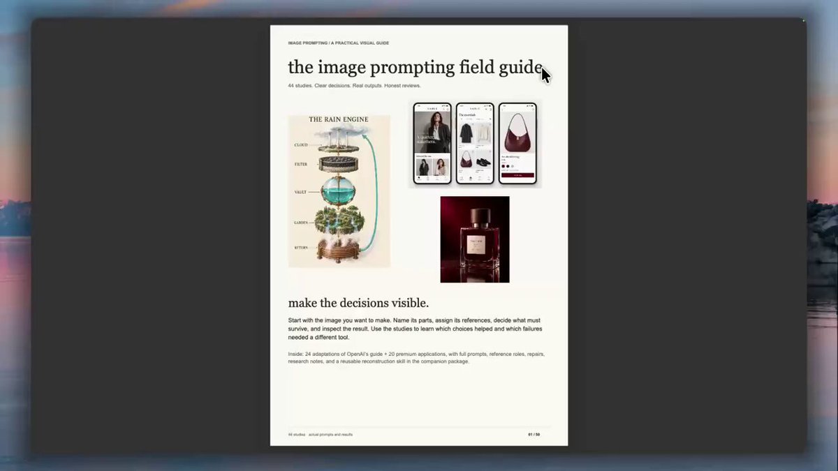 A 50-page GPT Image 2.5 prompt engineering guide with 44 tested examples