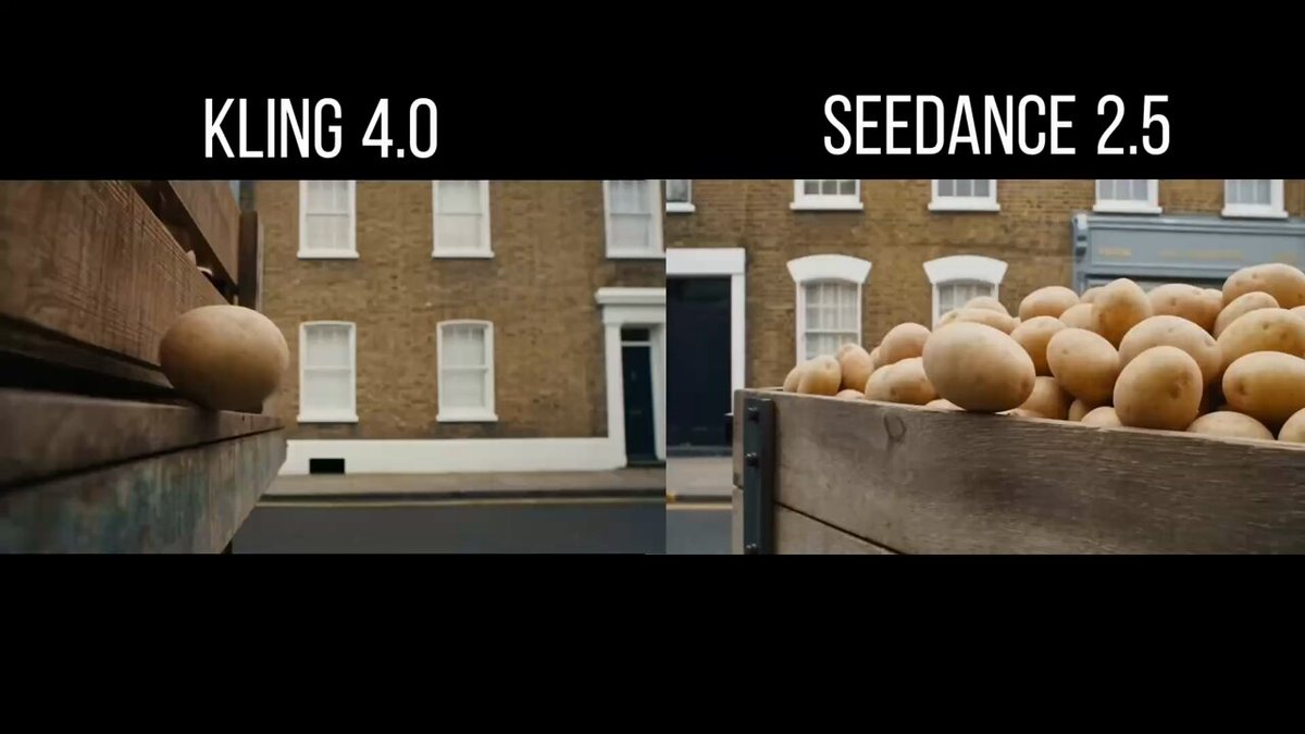 Kling 4.0 与 Seedance 2.5 电视广告效果对比
