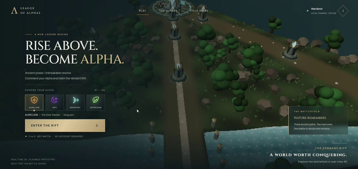 Union Alpha 十分钟生成 3D 演示，作者称还在迭代