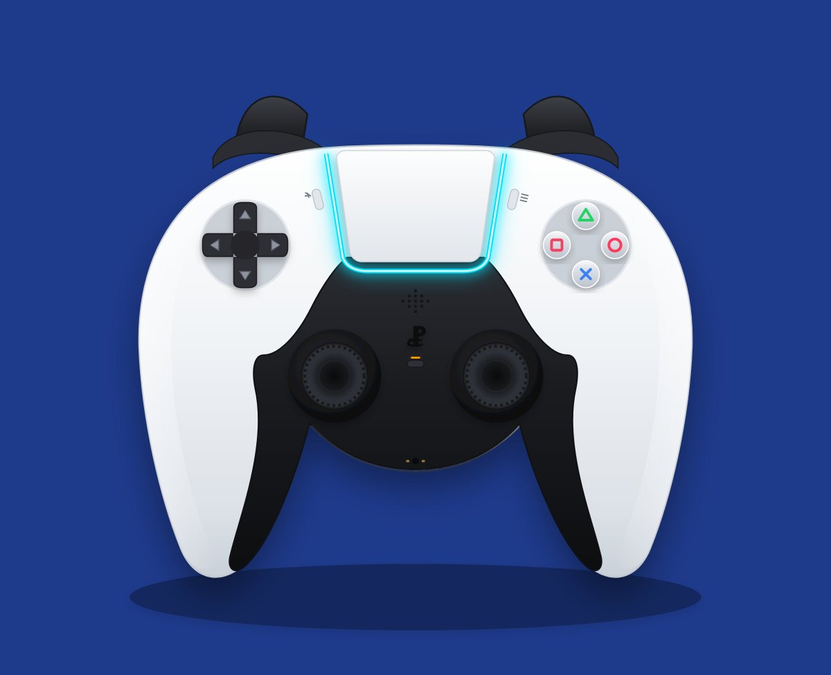 Gemini 4 Argon draws Xbox and PS5 controllers in one SVG shot