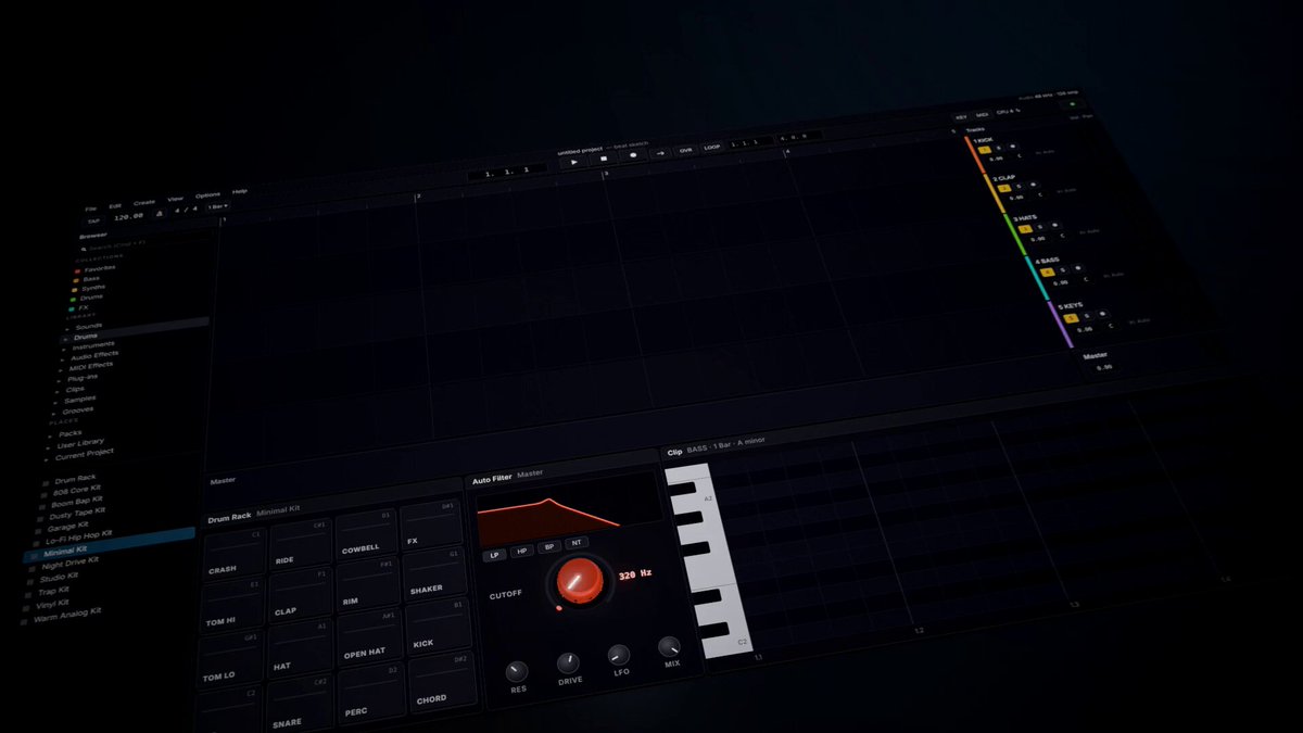 Opus 5.5 turns a PDF into a full beat and motion visuals