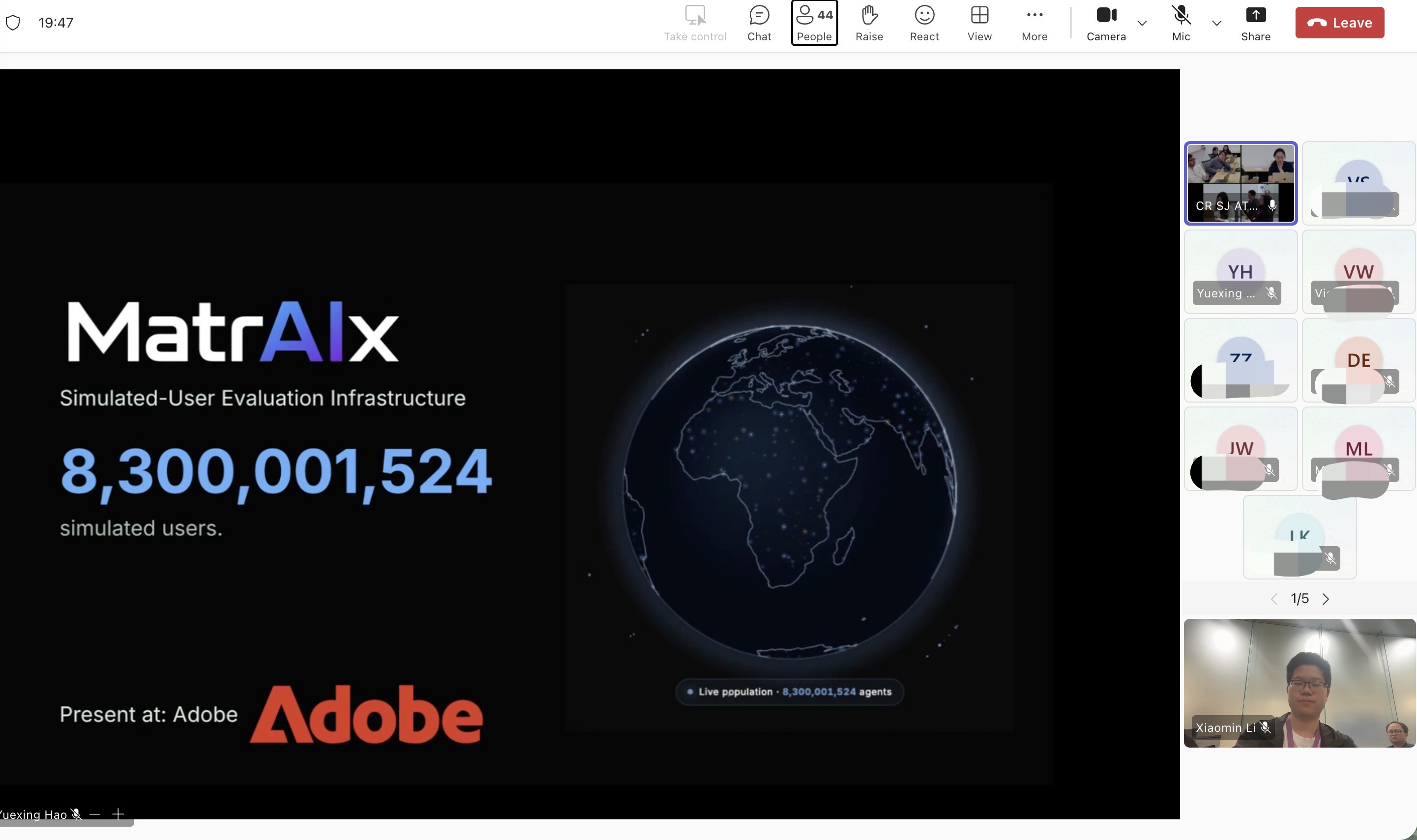 MatrAIx 在 Adobe 分享 PersonalAgentEval 评测工作(第 3 张,共 4 张)