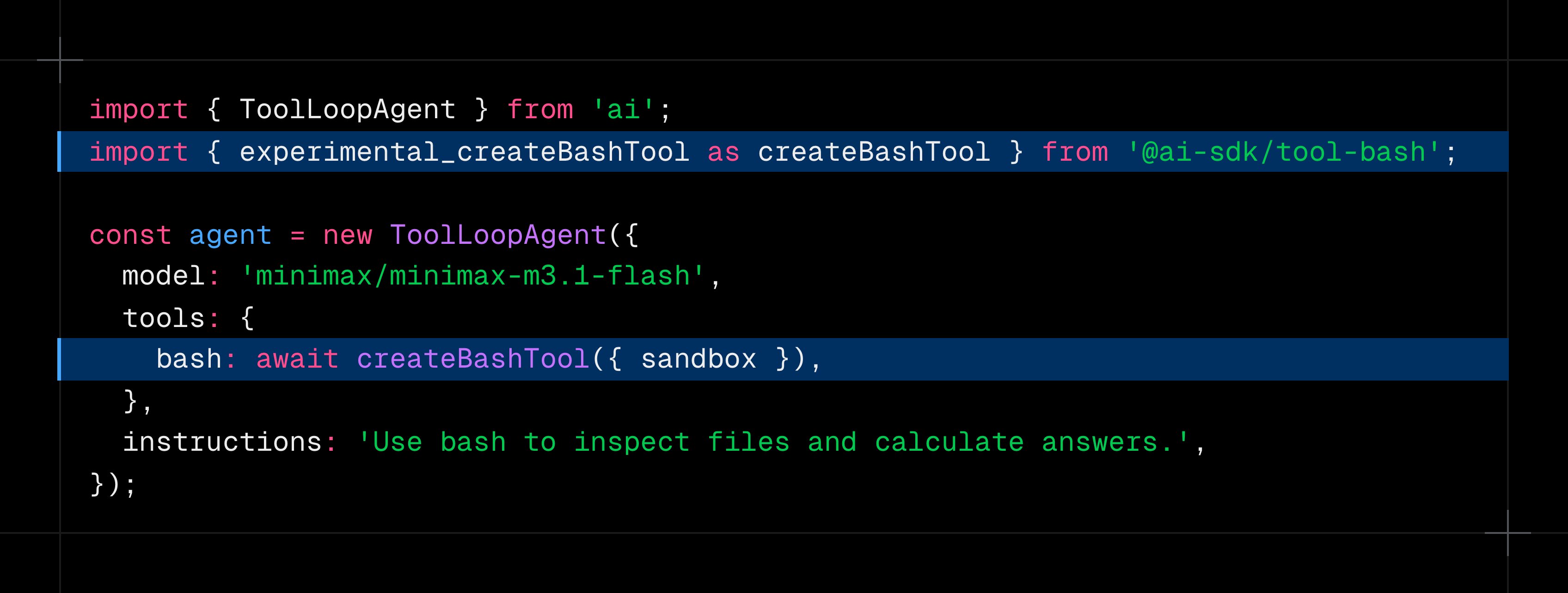 AI SDK 推出 Bash Tool
