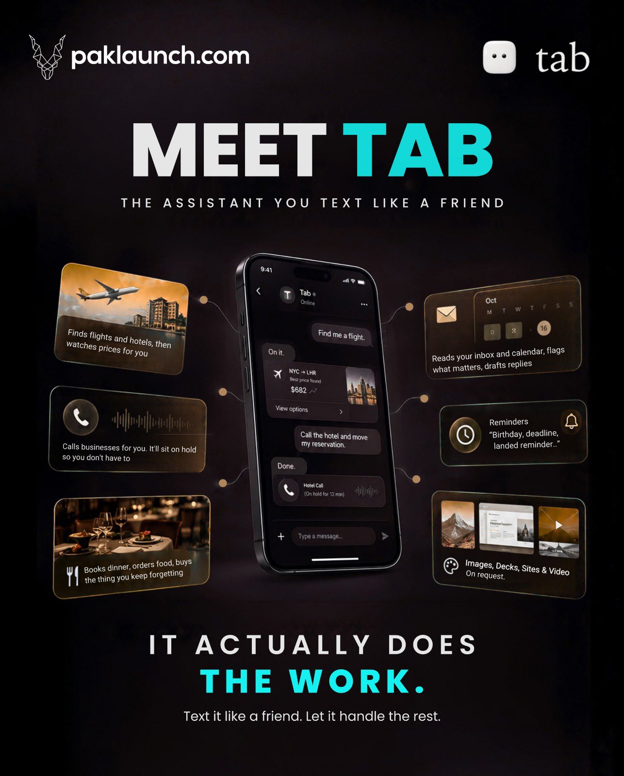 Tab:像发短信一样用的个人助理