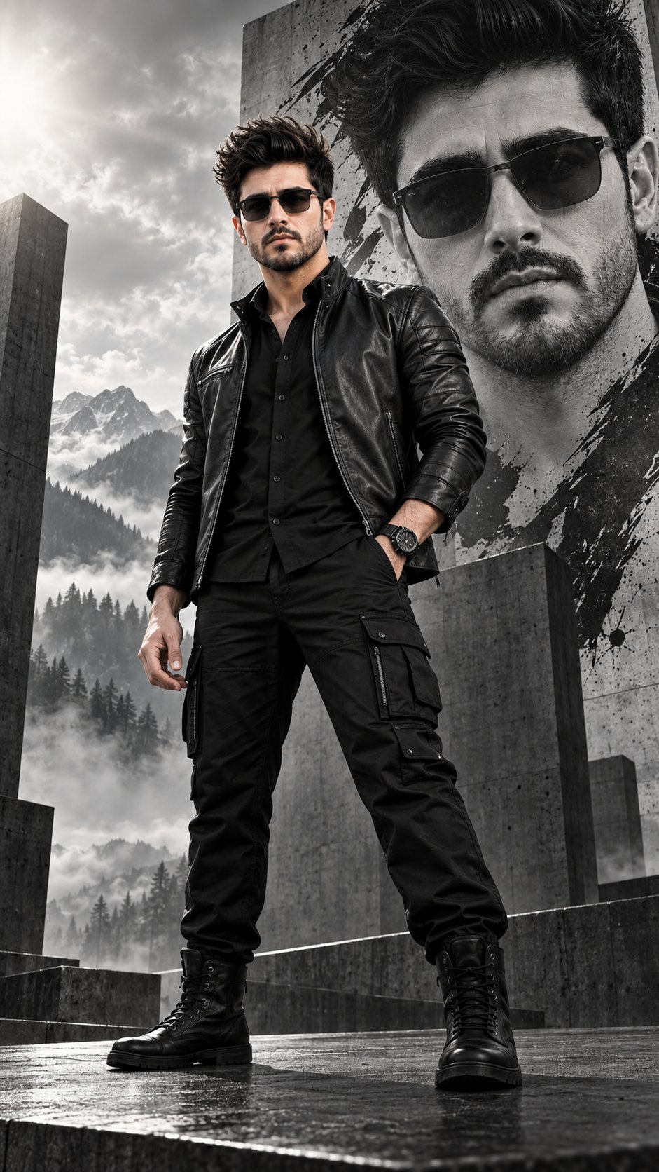 GPT Image 2.5 cinematic male portrait prompt