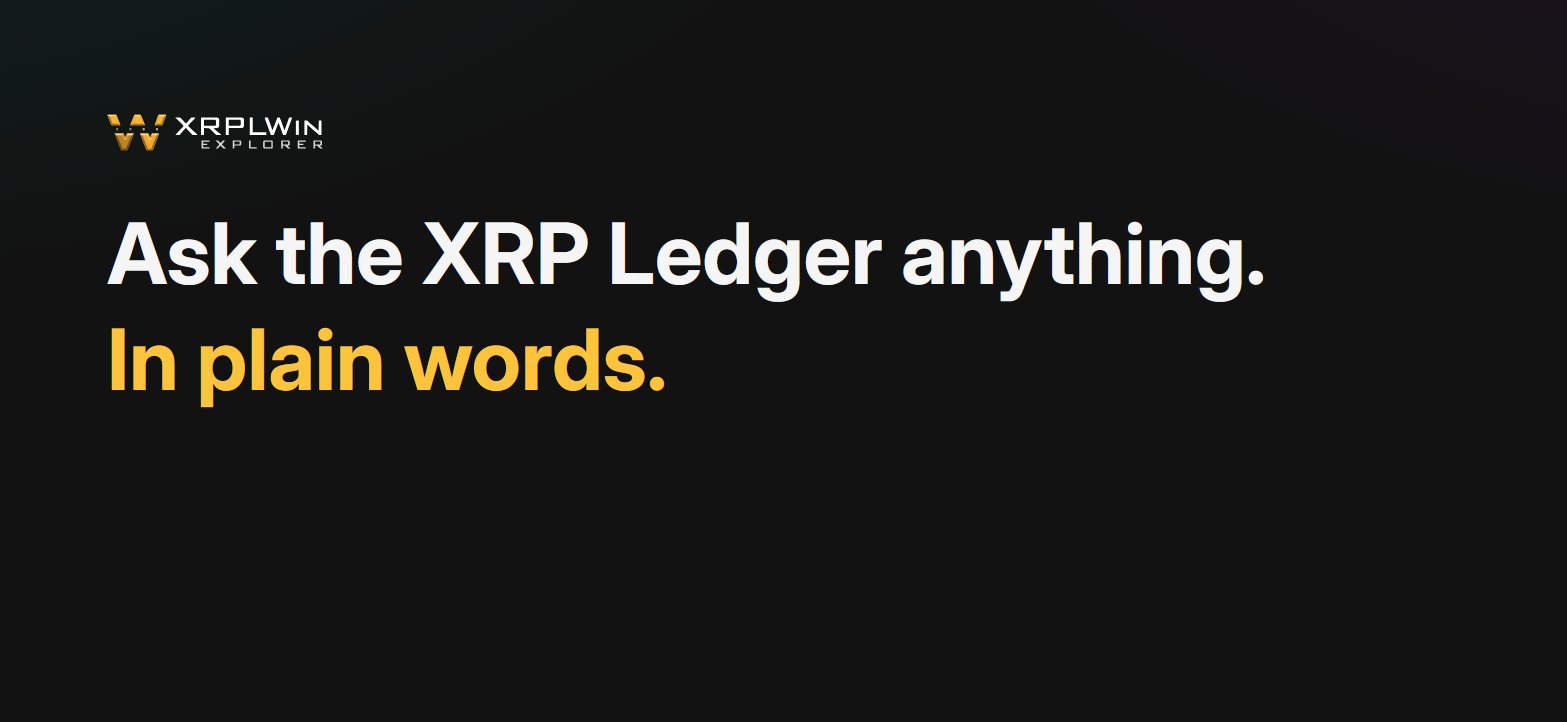 XRPL Win 上线 XRPL/Xahau 的 MCP server