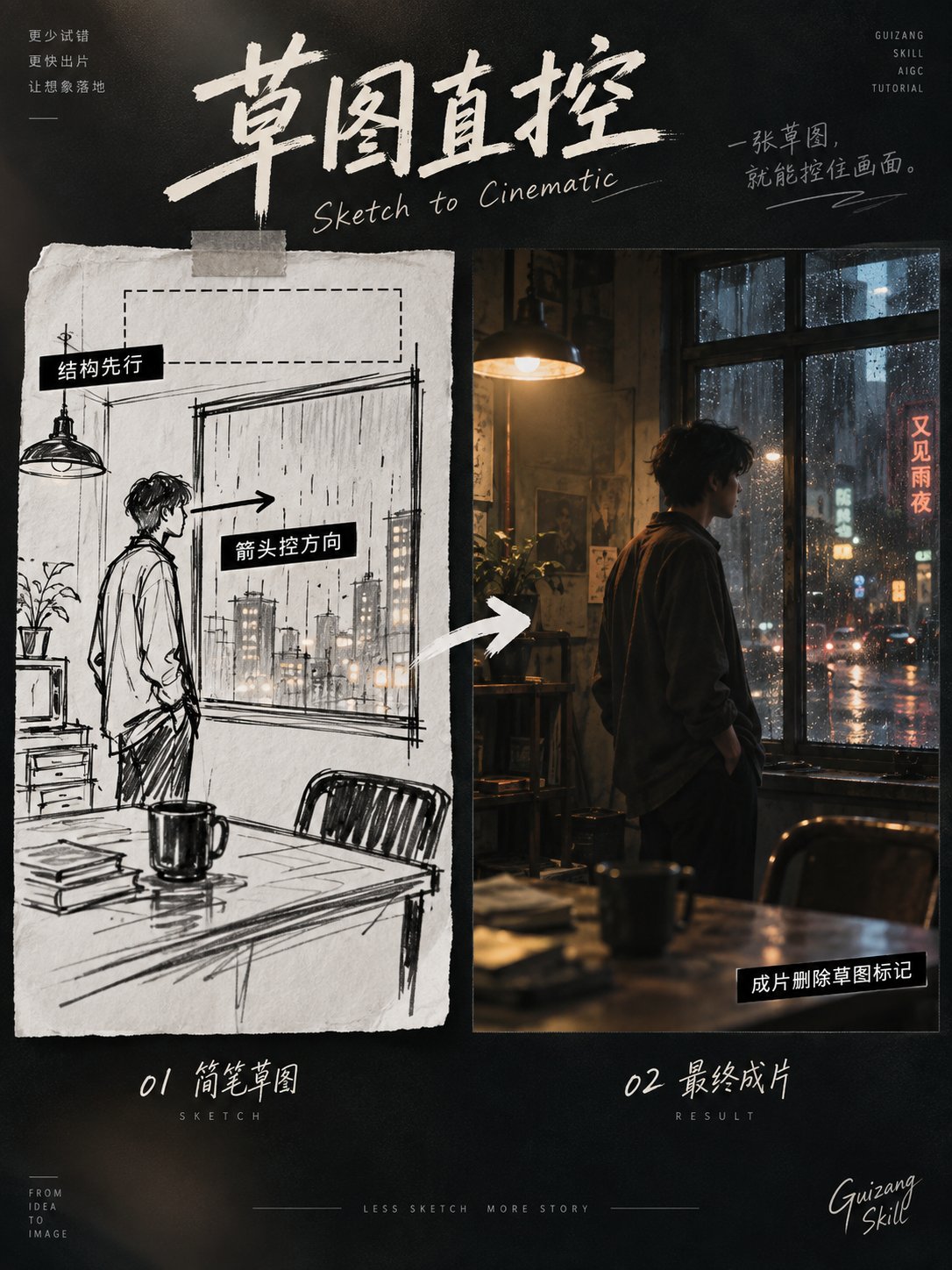 Images 2.5 Sketch 草图控构图教程(第 1 张,共 3 张)