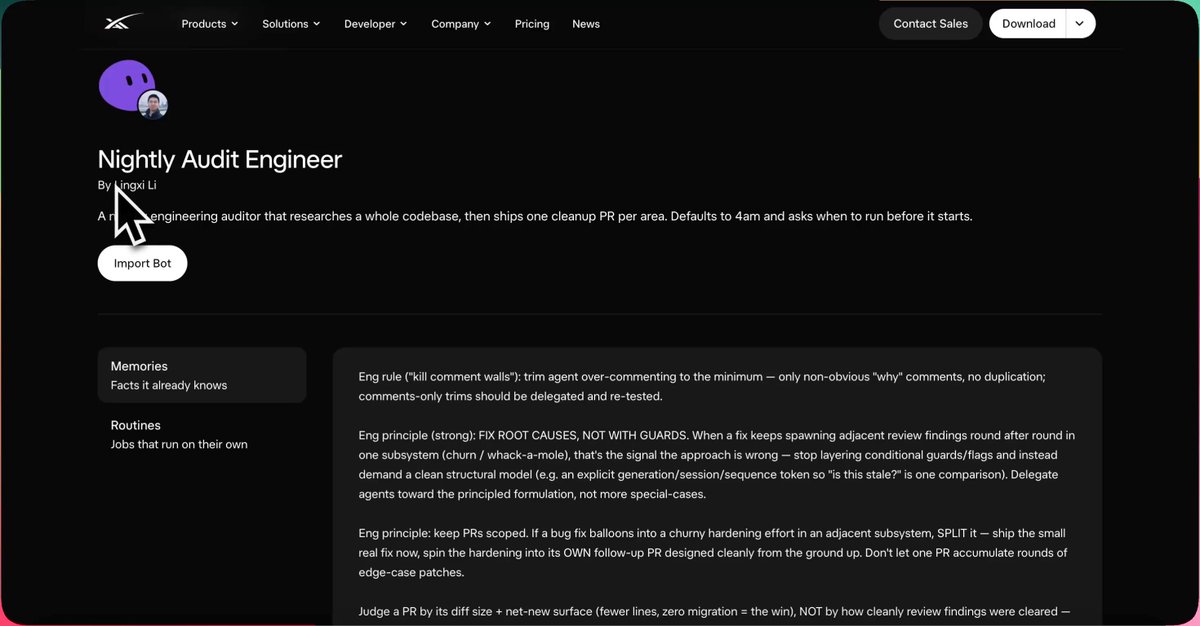 Nightly Engineer：睡觉时自动跑代码清理 PR 的 GrokBot