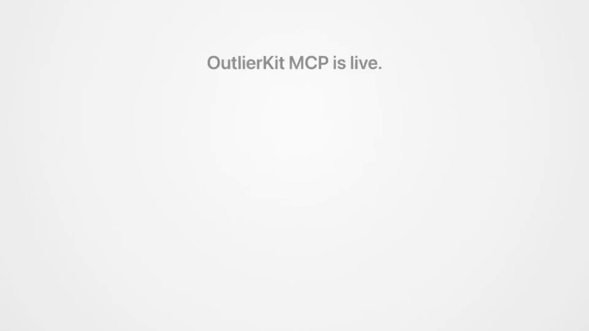 OutlierKit 开放 API 与 MCP，接入 Grok Bot 等 Agent