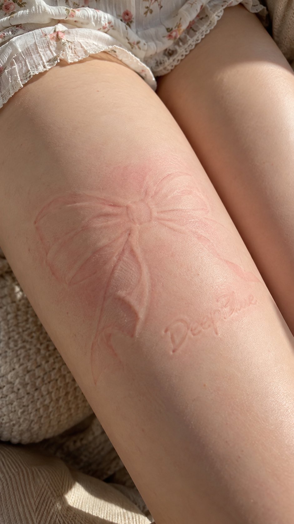 GPT Image 2.5 prompt template paints with skin as canvas (image 2 of 4)