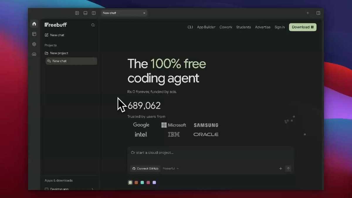 Freebuff 免费提供 DeepSeek V4.1 Flash 与 Gemini 4 Argon