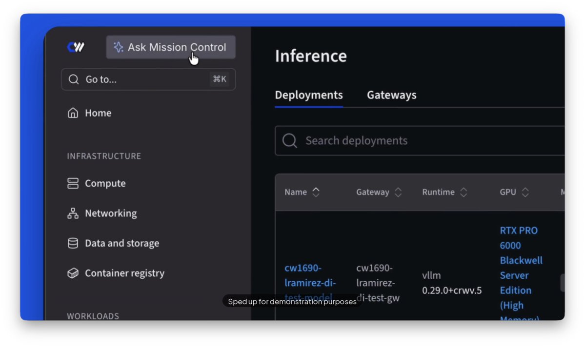 CoreWeave Mission Control adds diagnostic agent and hosted MCP server