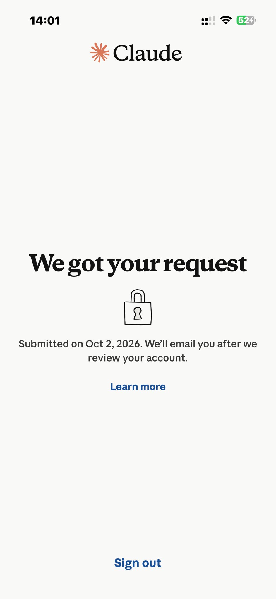 Claude account registered with real US identity permanently banned after 9 days