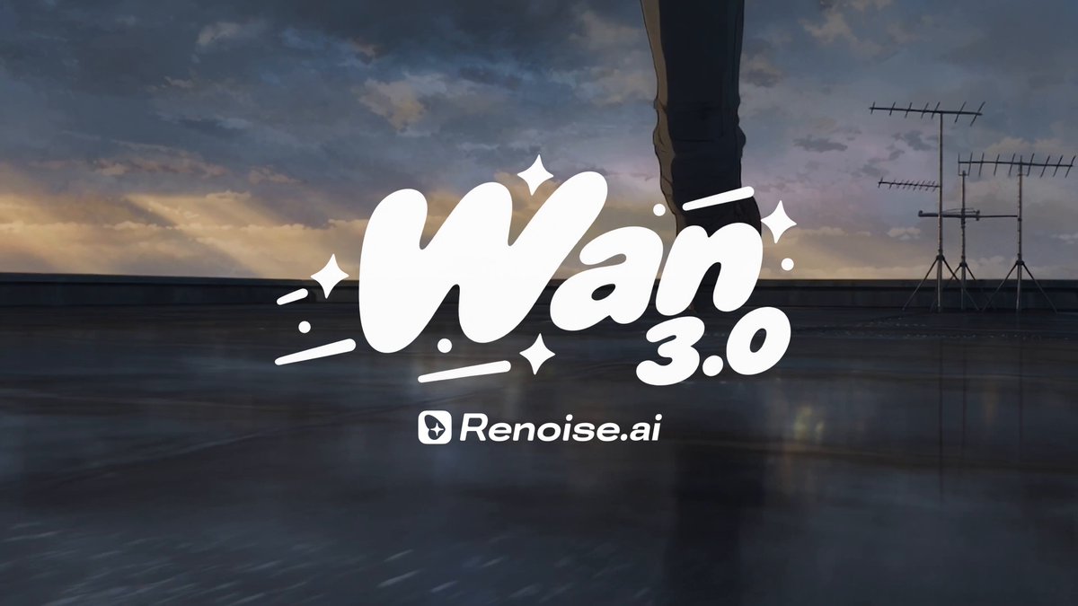 Renoise 上线 Wan 3.0 视频生成