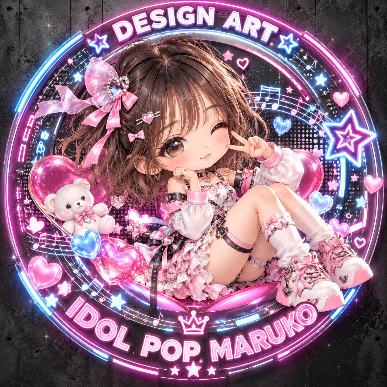 Kawaii design art generated with ChatGPT Images 2.5