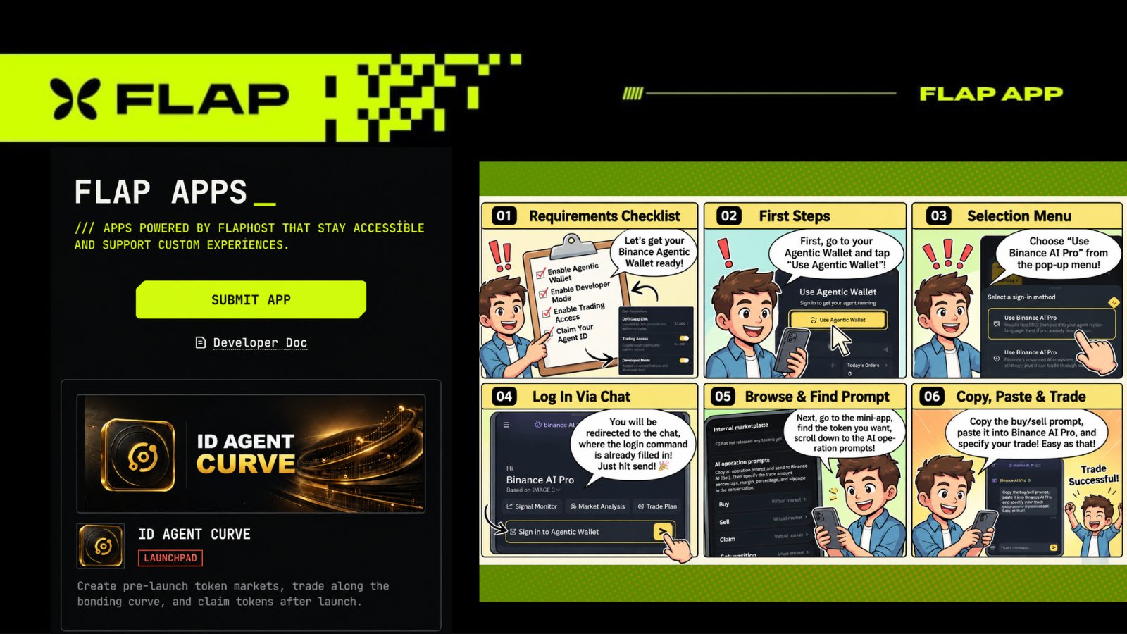 Flap 上线 FLAP APPS，首个应用为 ID Agent Curve