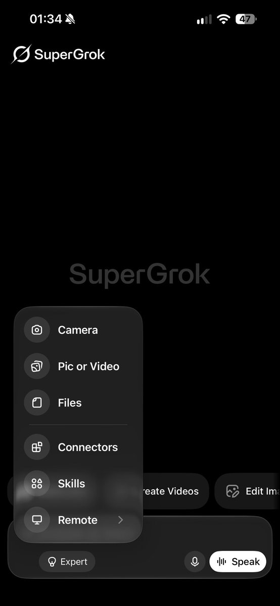 Grok tests Remote Control on web and iOS, hinting at a desktop app