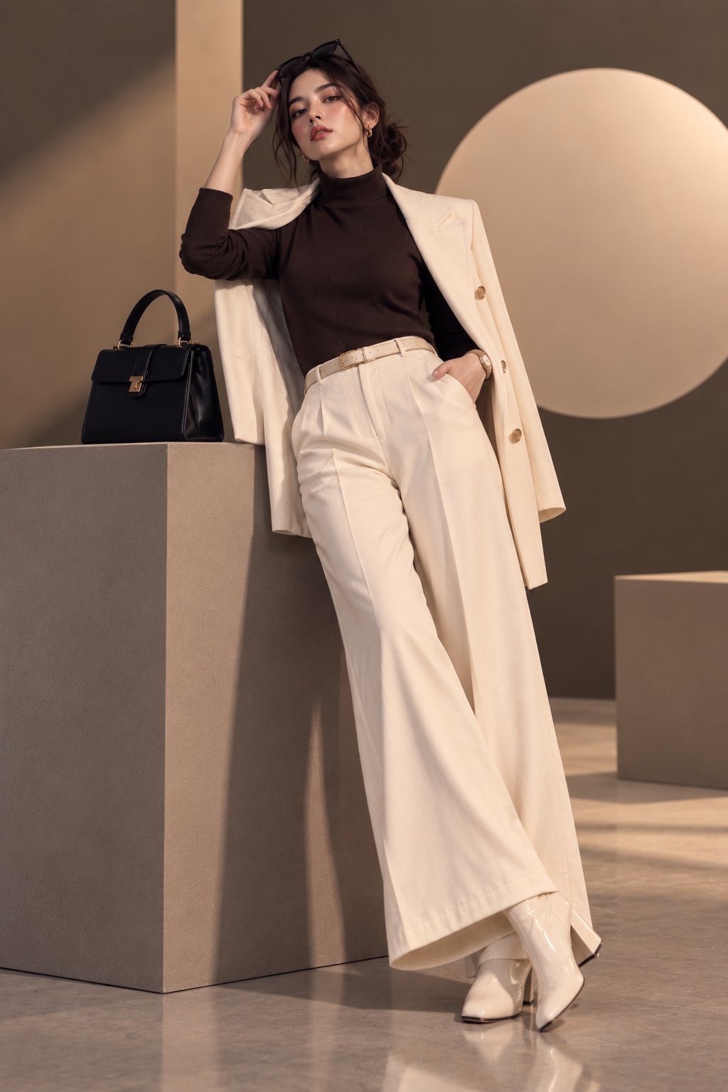 GPT Image 2.5 generates quiet-luxury fashion editorials