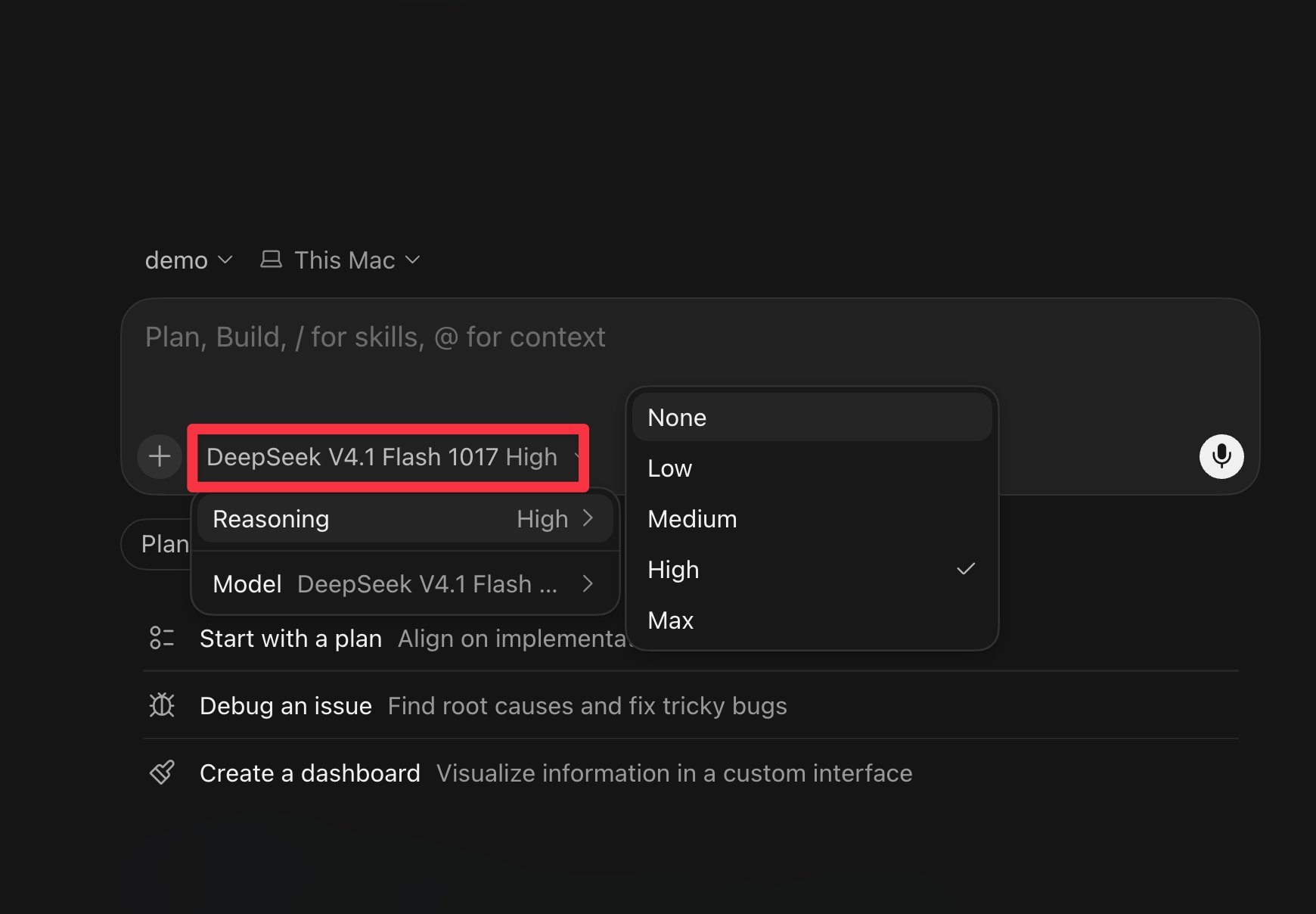 DeepSeek V4.1 Flash 上线 Cursor：CursorBench 每任务 $0.60–$0.98
