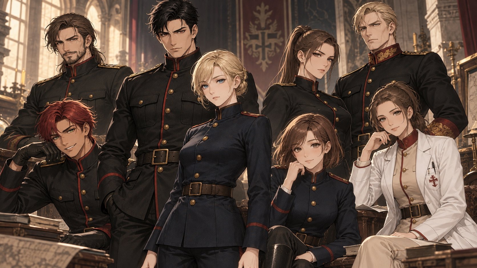 Images 2.5 tested with 8 characters in one frame, and 7 seems to be the limit (image 1 of 2)
