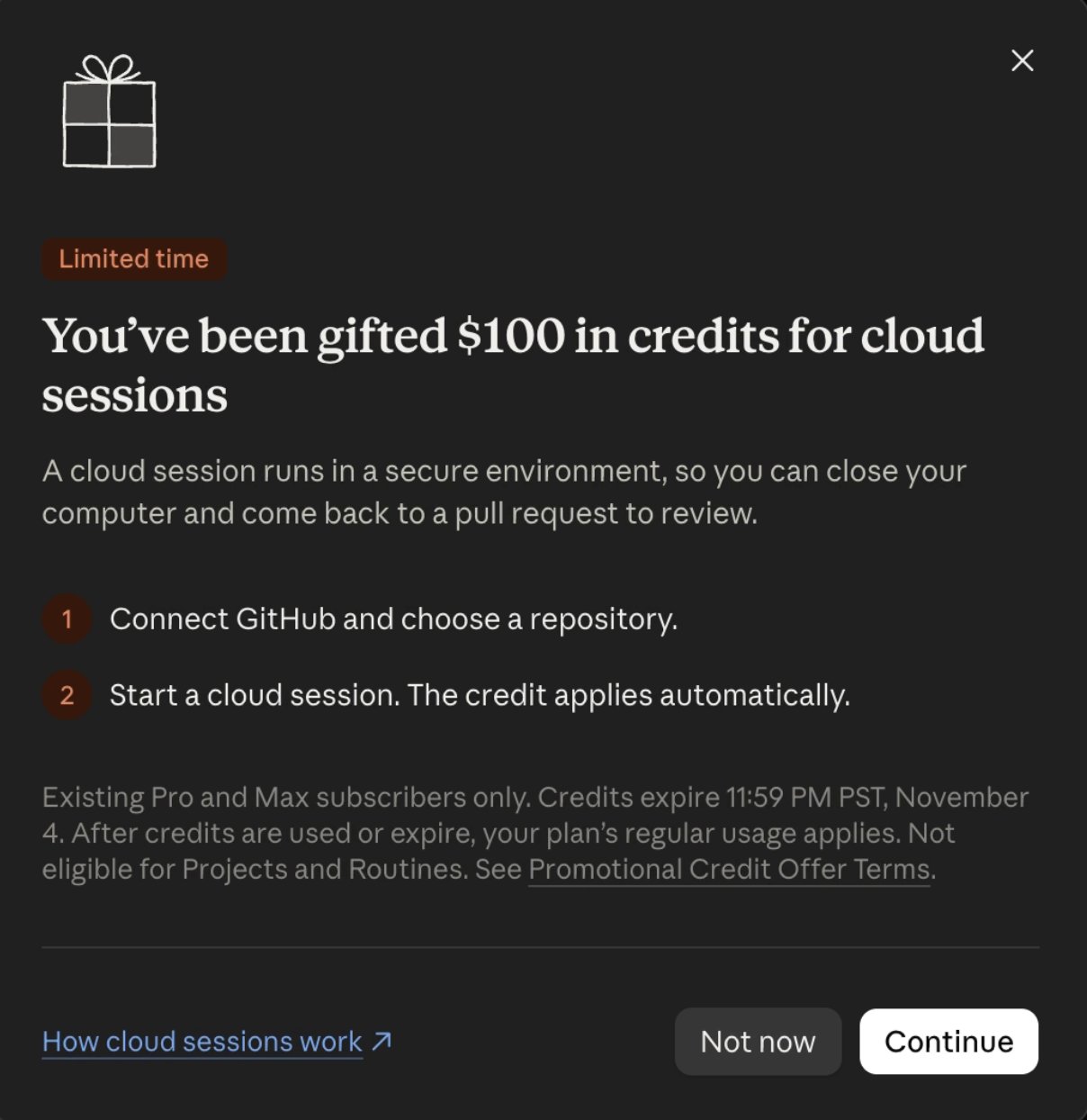 Claude Code Cloud Sessions goes GA with $100–$250 credits for Pro and Max
