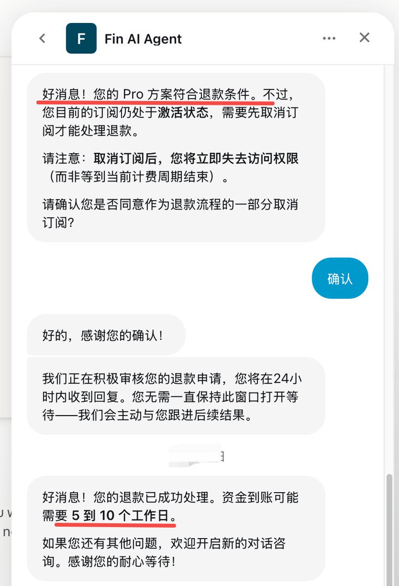 How to get a Claude subscription refunded after an account ban (image 3 of 3)