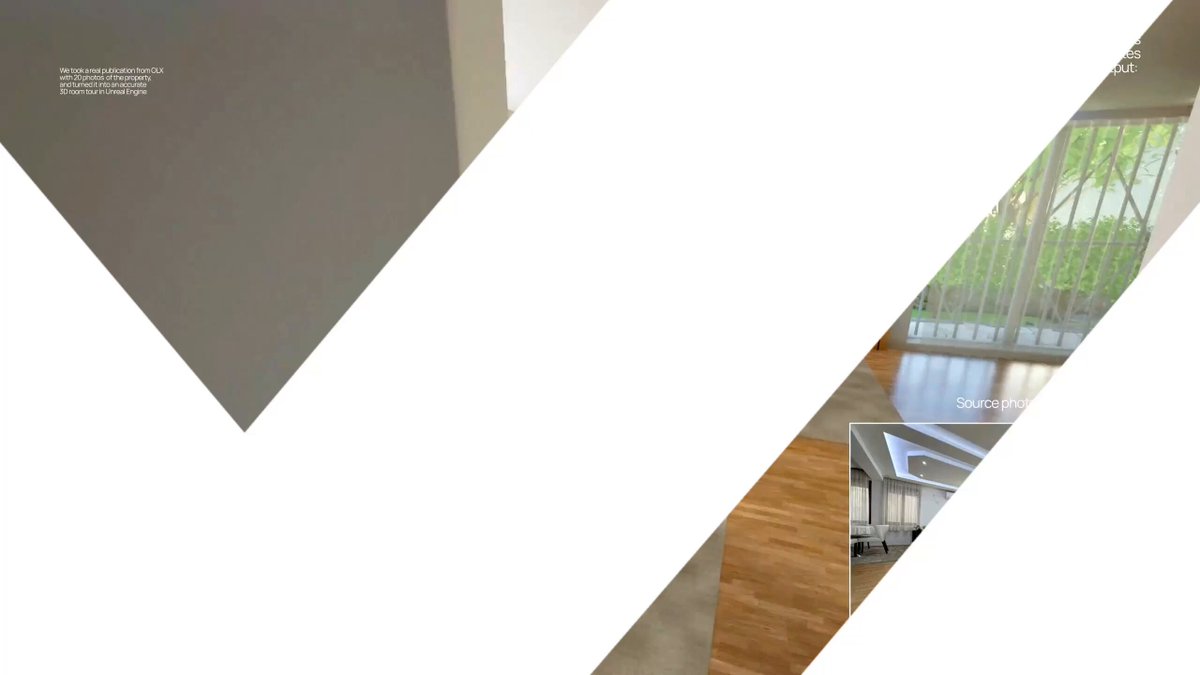 Opus 5.5 turns real estate photos into walkable 3D spaces