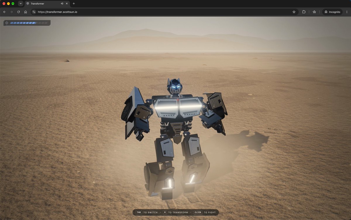 Opus 5.5 makes two cinematic Transformers specials for Cybertron and Redshift