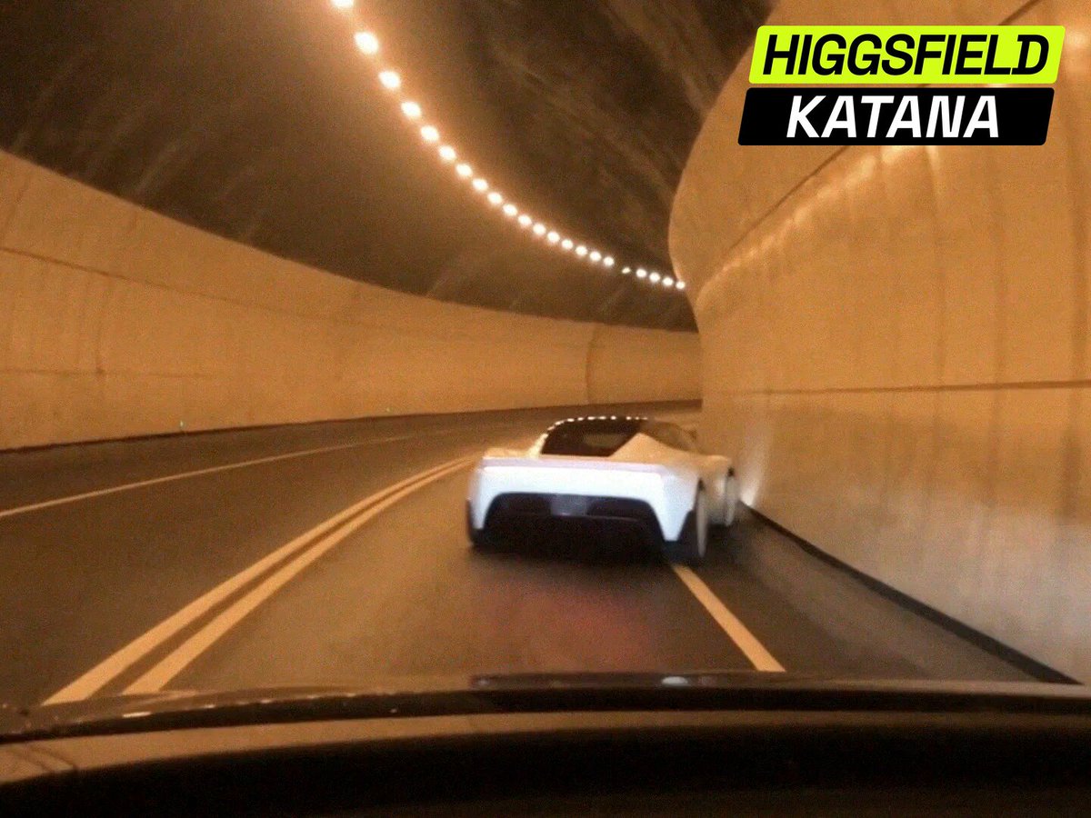 Higgsfield Katana 生成飞车试驾片
