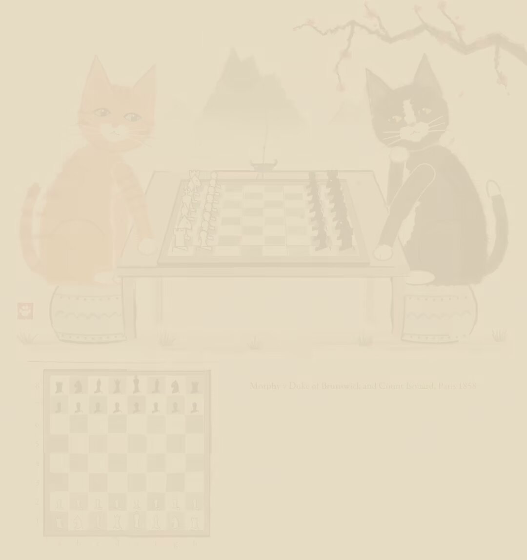 Opus 5.5 powers an app that replays famous chess games as cats