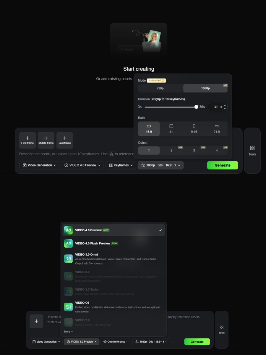 Kling 4.0 leak: 30-second video, 15 reference elements