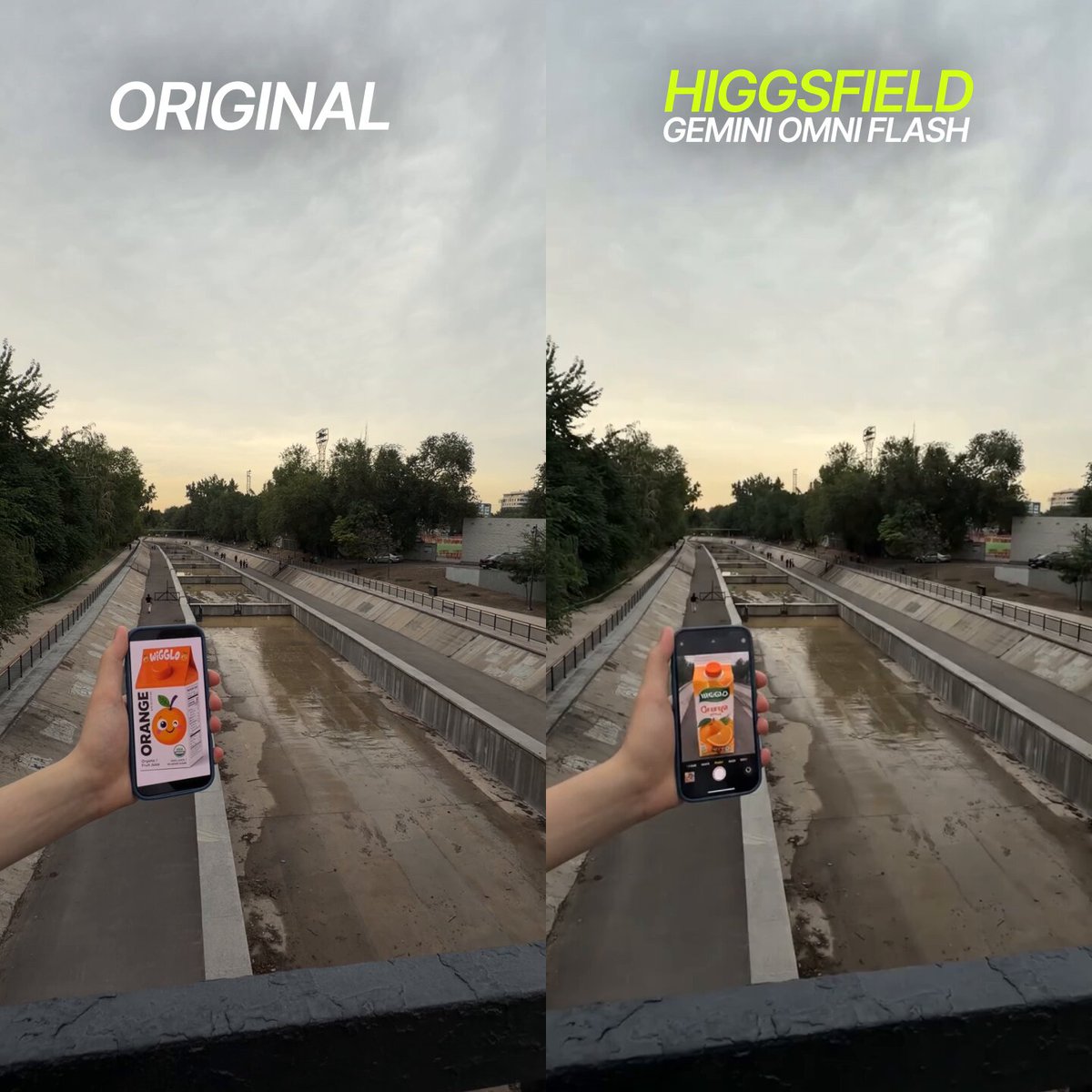 Higgsfield 用 Gemini Omni Flash 做 AI 特效