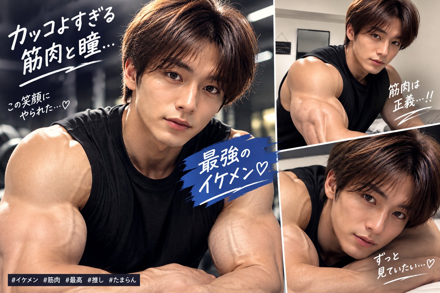 Images 2.5 redraws an original muscular male character