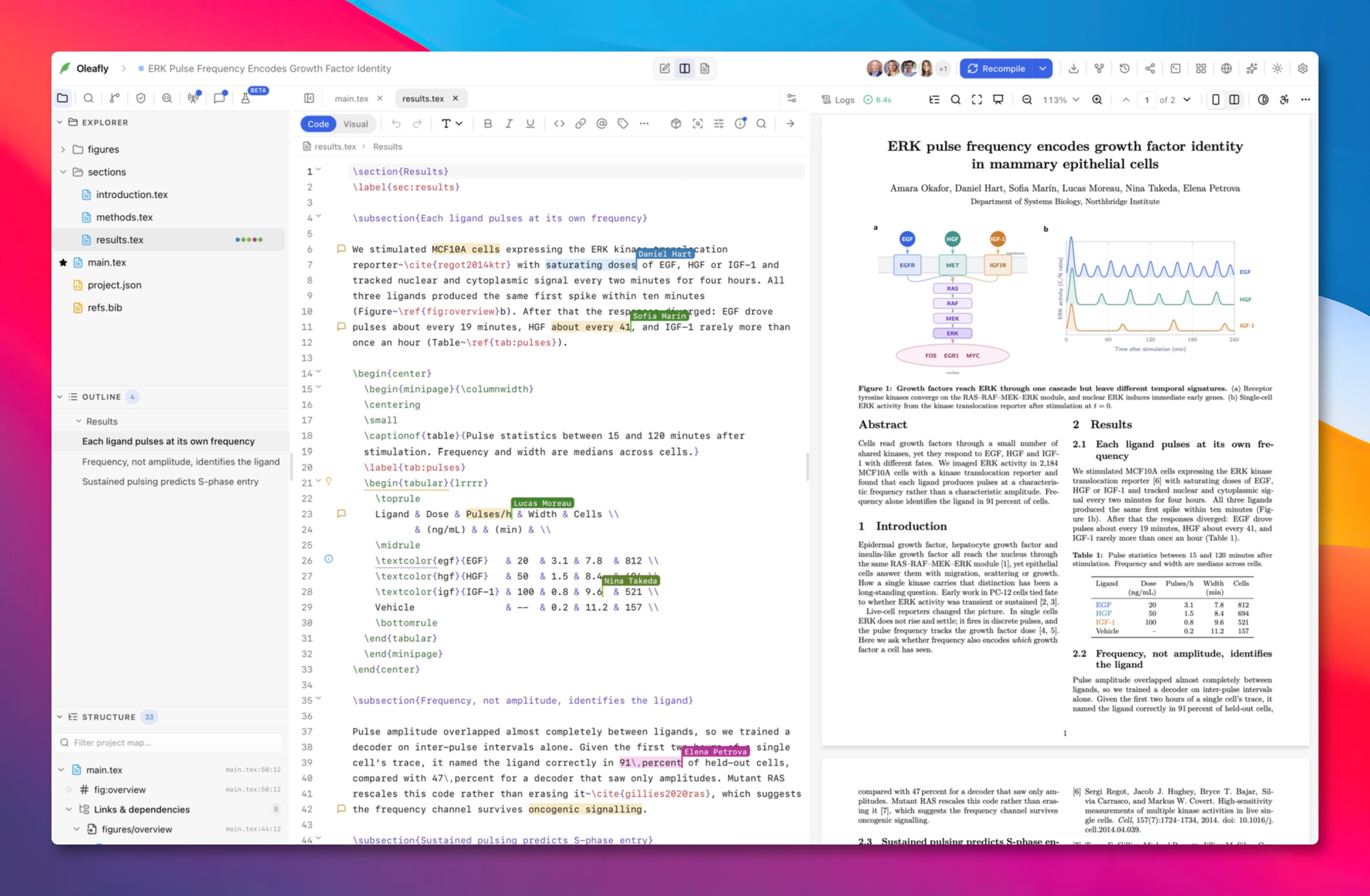 Oleafly:开源在线 LaTeX/Typst/Markdown 协作编辑器(第 1 张,共 2 张)