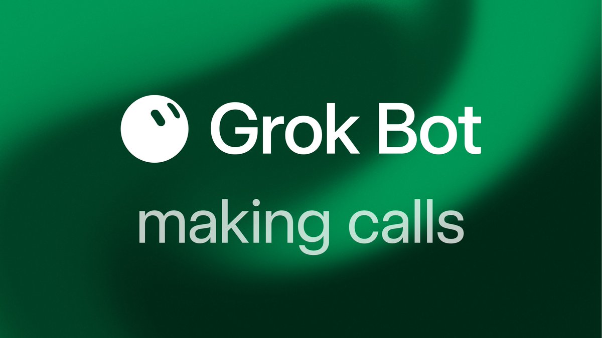 Giving Grok Bot a phone: a Dialbot calling test