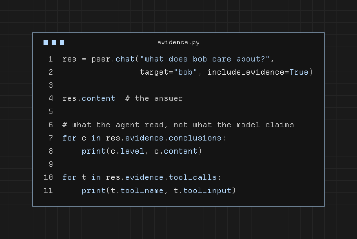 Honcho 3.2 adds include_evidence to trace how answers were built