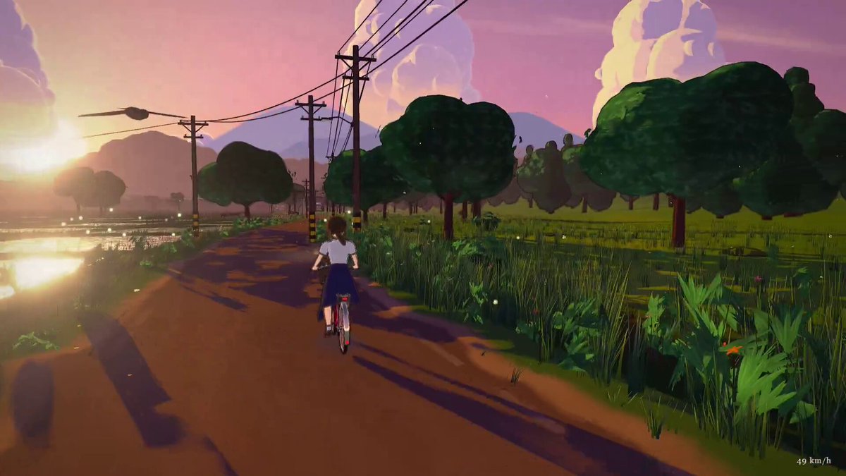 Opus 5.5 generates a 3D bike ride short film in the browser