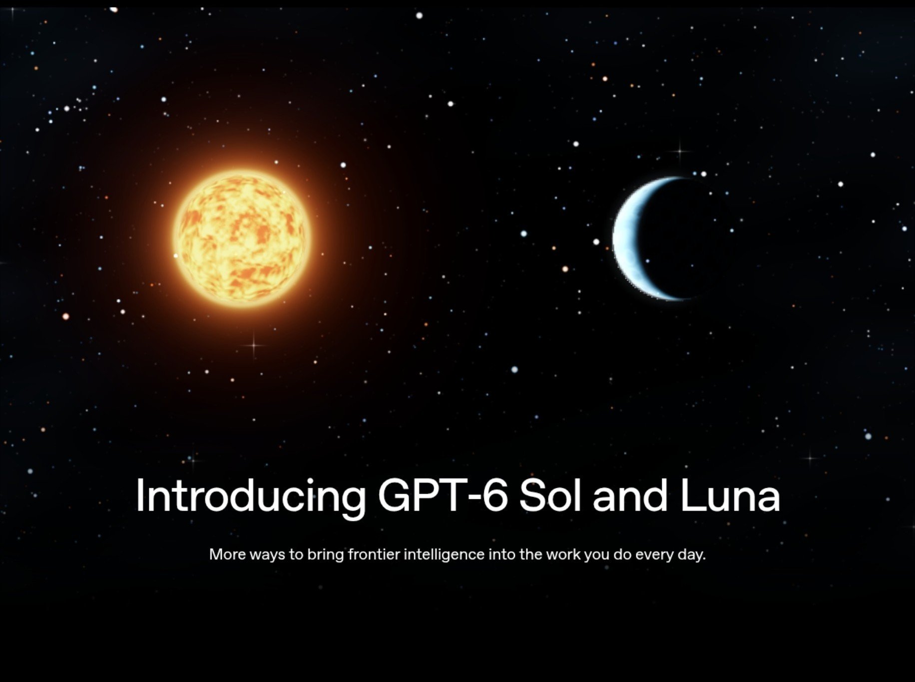 GPT-6 Sol and Luna specs: 1.05M context, pricing and use cases