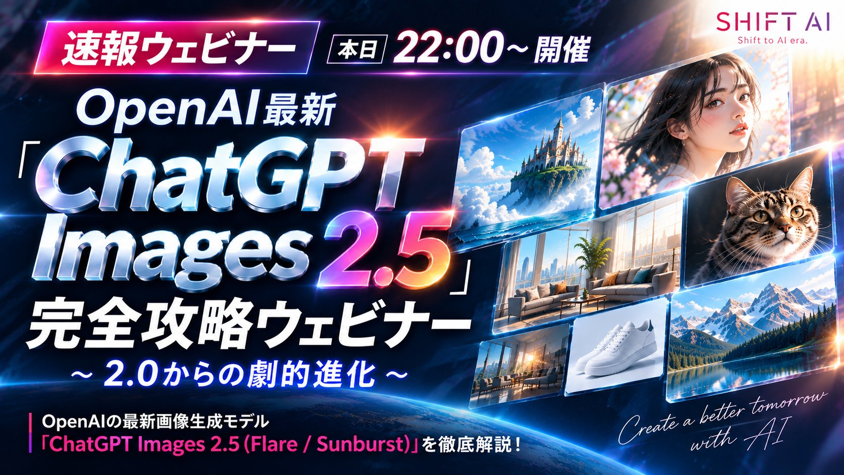 ChatGPT Images 2.5 功能拆解直播预告