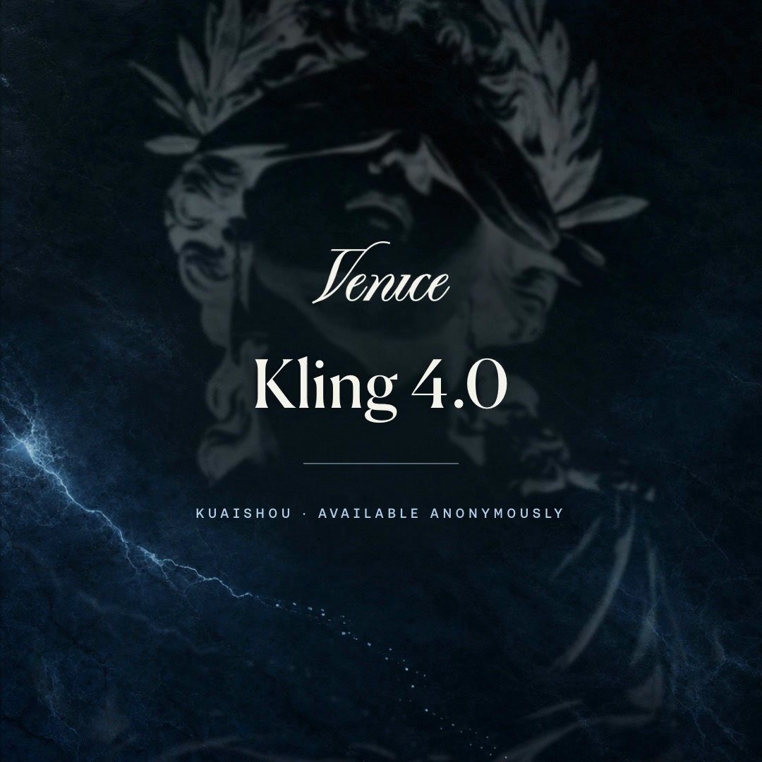 Kling 4.0 上线 Venice：30 秒长镜头、15 参考、立体声口型
