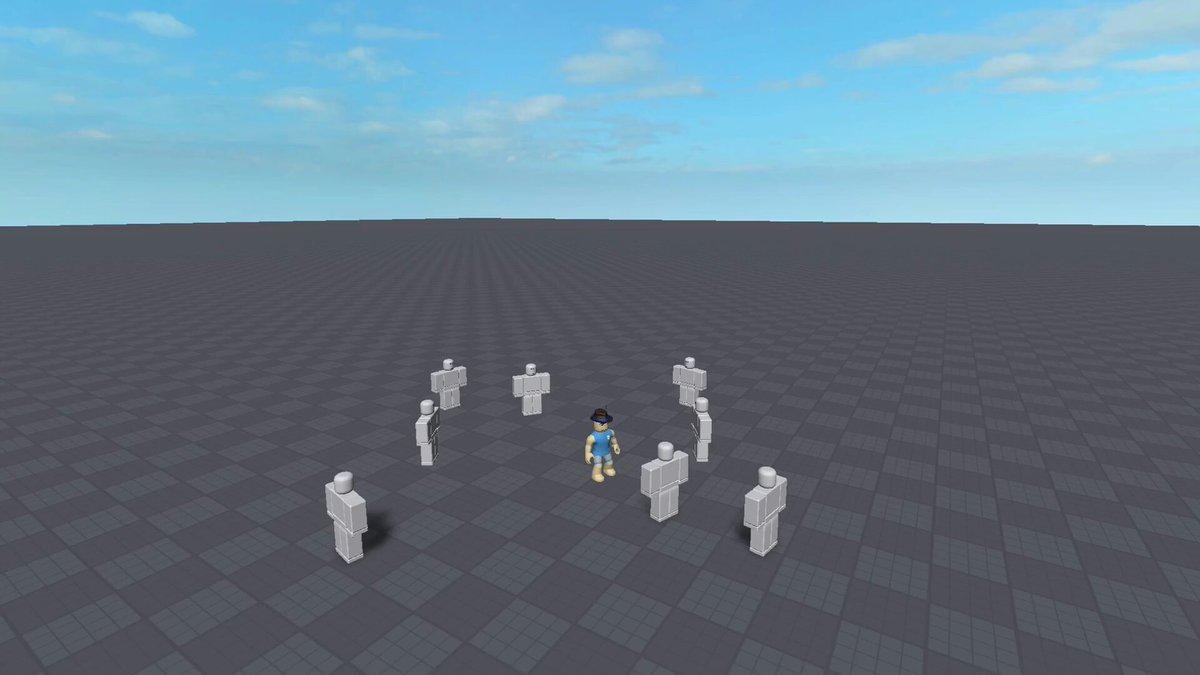 Opus 5.5 半小时做出 Roblox 场景视频