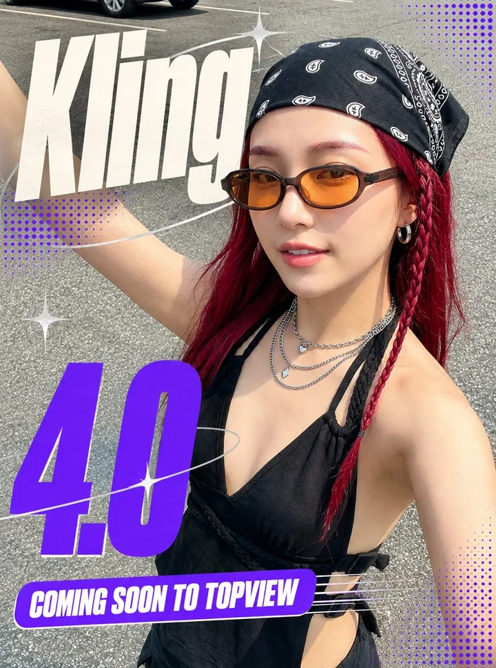 Topview 预告上线 Kling 4.0：30 秒连续生成、15 个参考位