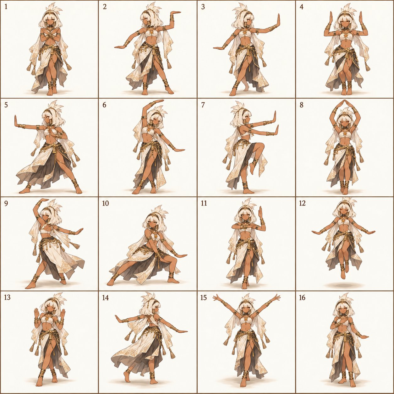 GPT Image 2.5 dance references fed into Seedance 2.5 for video