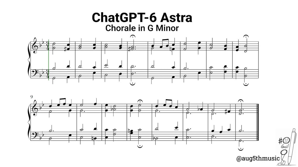 GPT-6 Astra writes passing tones in Bach benchmark first