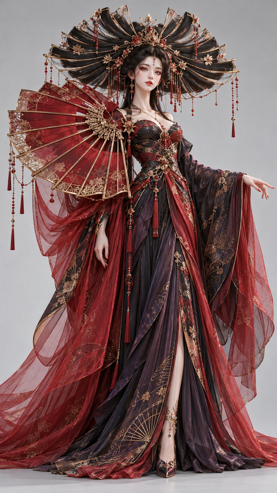 GPT Image 2.5 东方幻想人物原型图