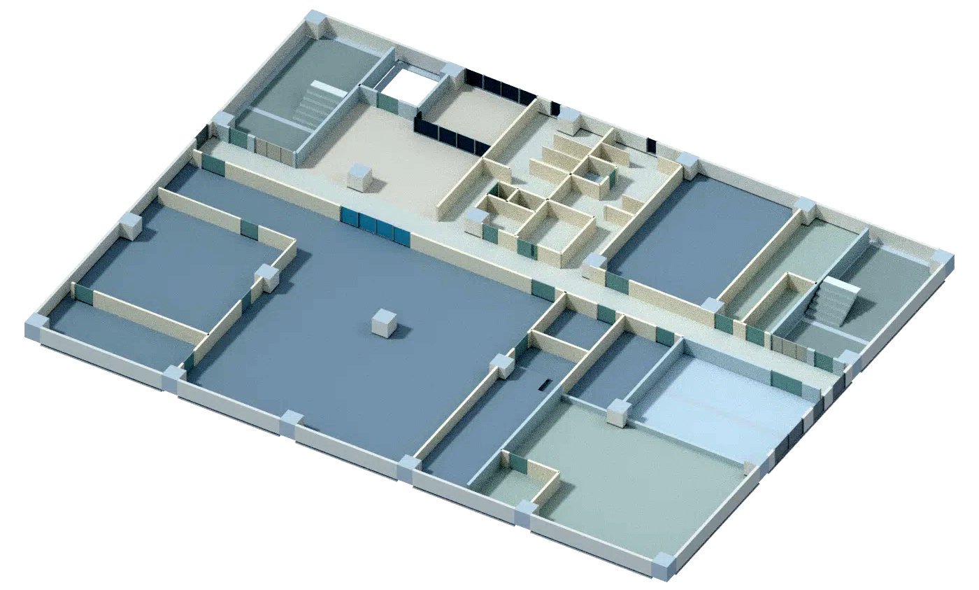 用 dots 与 GPT-6 Astra 从施工图纸 PDF 生成 3D 模型(第 4 张,共 4 张)
