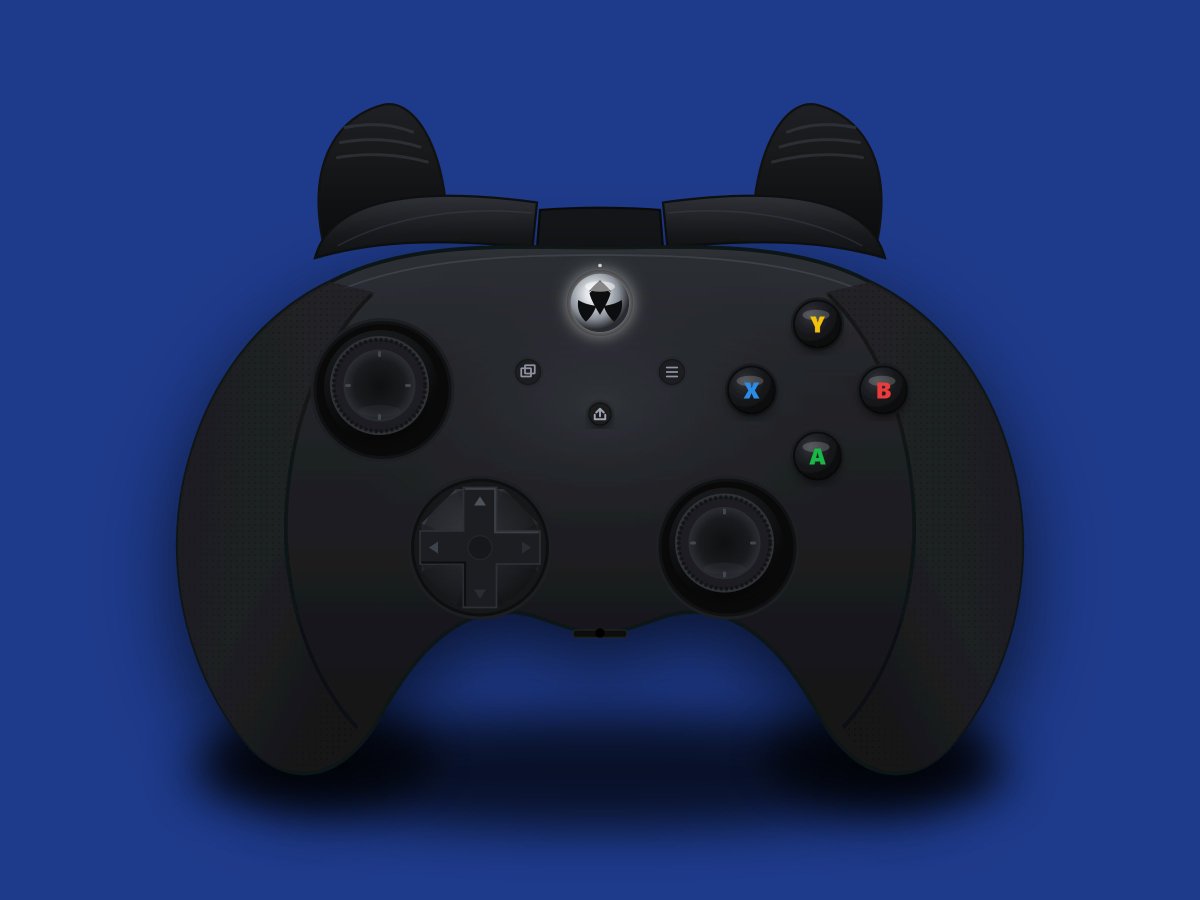 Gemini 4 Argon draws Xbox and PS5 controllers in one SVG shot (image 3 of 4)