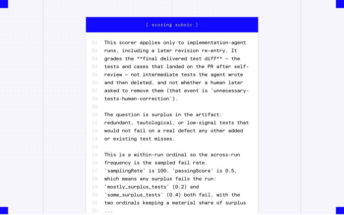 Warp Factories lets you create scoring agents (image 1 of 2)